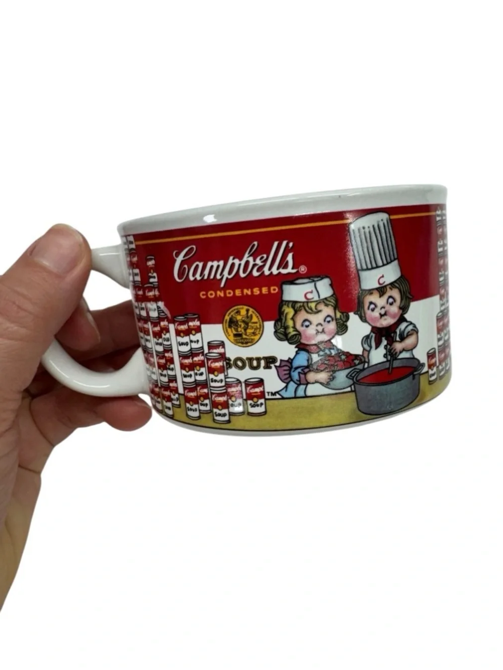 Campbell’s Red Ceramic Soup Mug